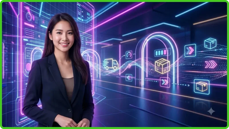 Minh họa mạng kỹ thuật số bị chặn với biểu tượng cảnh báo màu đỏ cắt ngang luồng dữ liệu xanh, thể hiện nguyên nhân link truy cập bị chặn